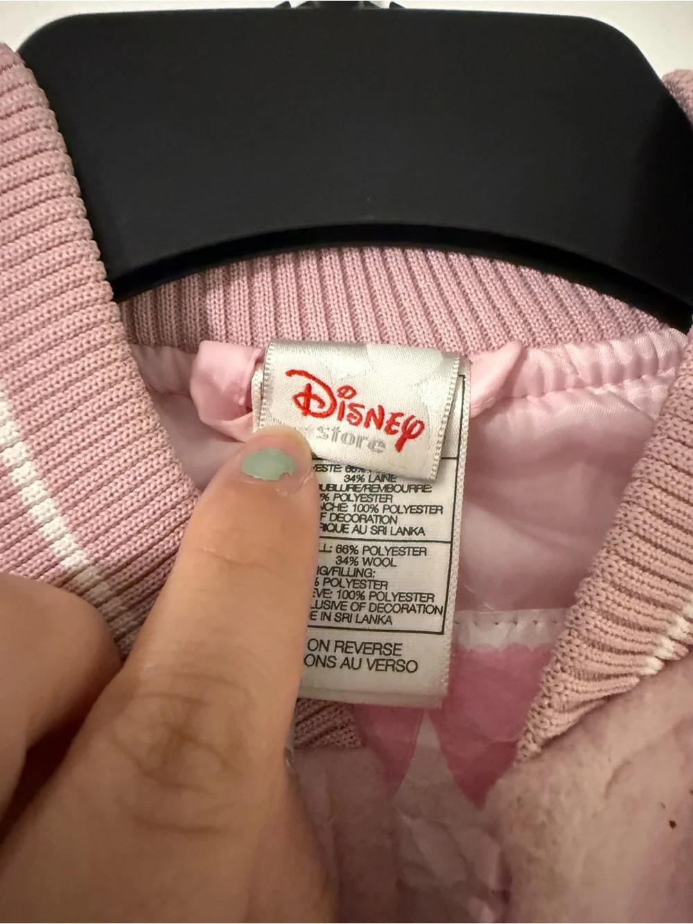 Disney Princess Girls Varsity Style Jacket Size XS 4/5